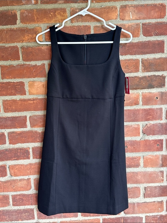 SPANX Dresses & Skirts - Spanx Square Neck Black Mini Dress XS NEW NWT